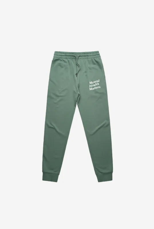 Mental Health Matters Women’s Heavyweight Jogger - Sage sold by Peace-Collective