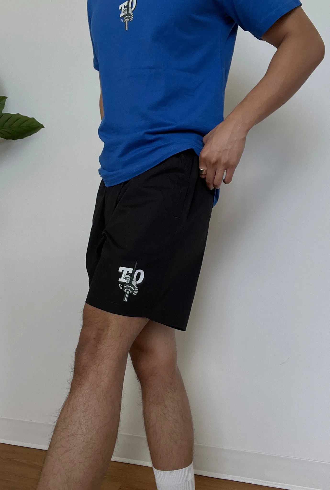 CN Tower Raccoon Board Shorts - Black sold by Peace-Collective product image thumbnail 4