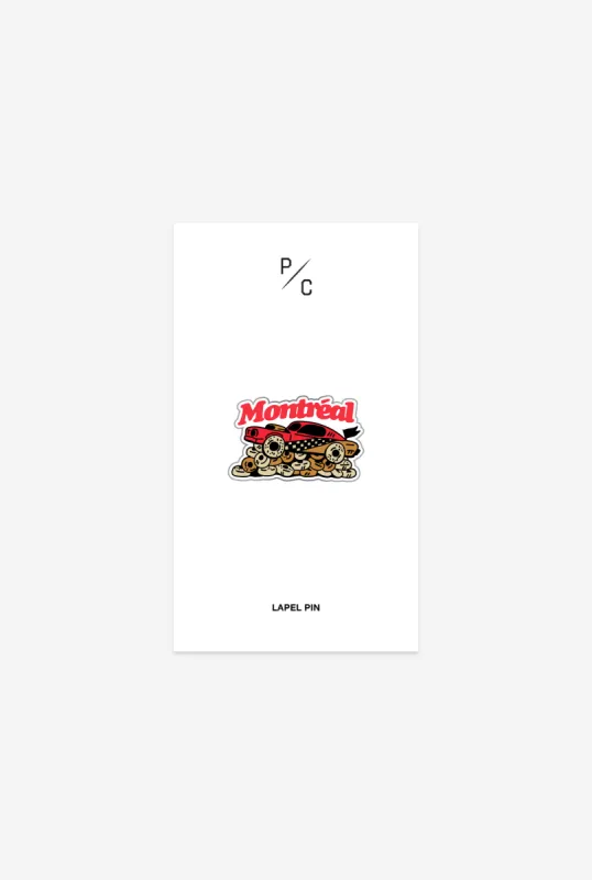 Montreal Grande Prix Lapel Pin sold by Peace-Collective