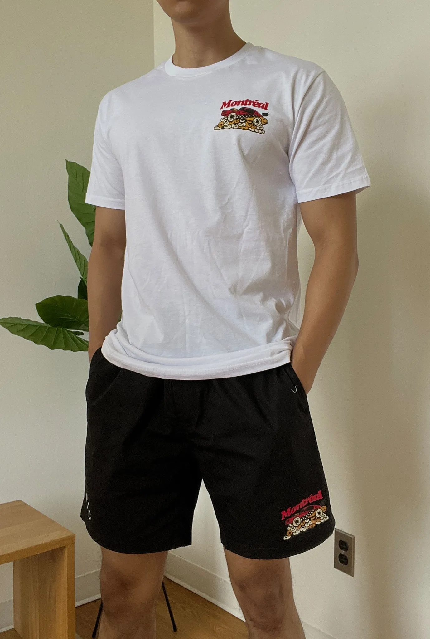 Montreal Grande Prix Bagel Shop T-Shirt - White sold by Peace-Collective product image thumbnail 3