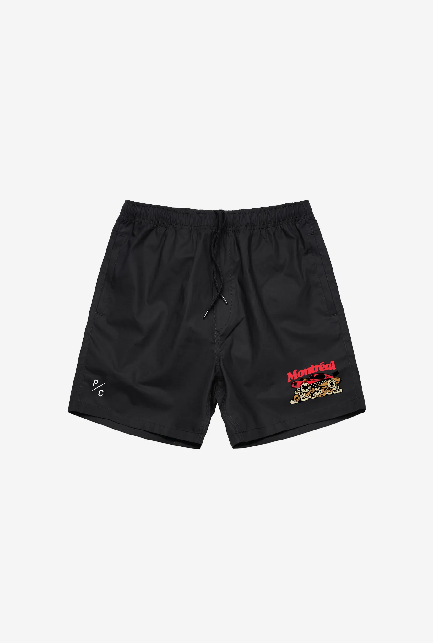 Montreal Grande Prix Board Shorts - Black sold by Peace-Collective