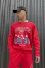 Boston Red Sox Vintage Washed Crewneck - Red sold by Peace-Collective