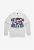 Atlanta Braves Vintage Washed Crewneck - Grey sold by Peace-Collective