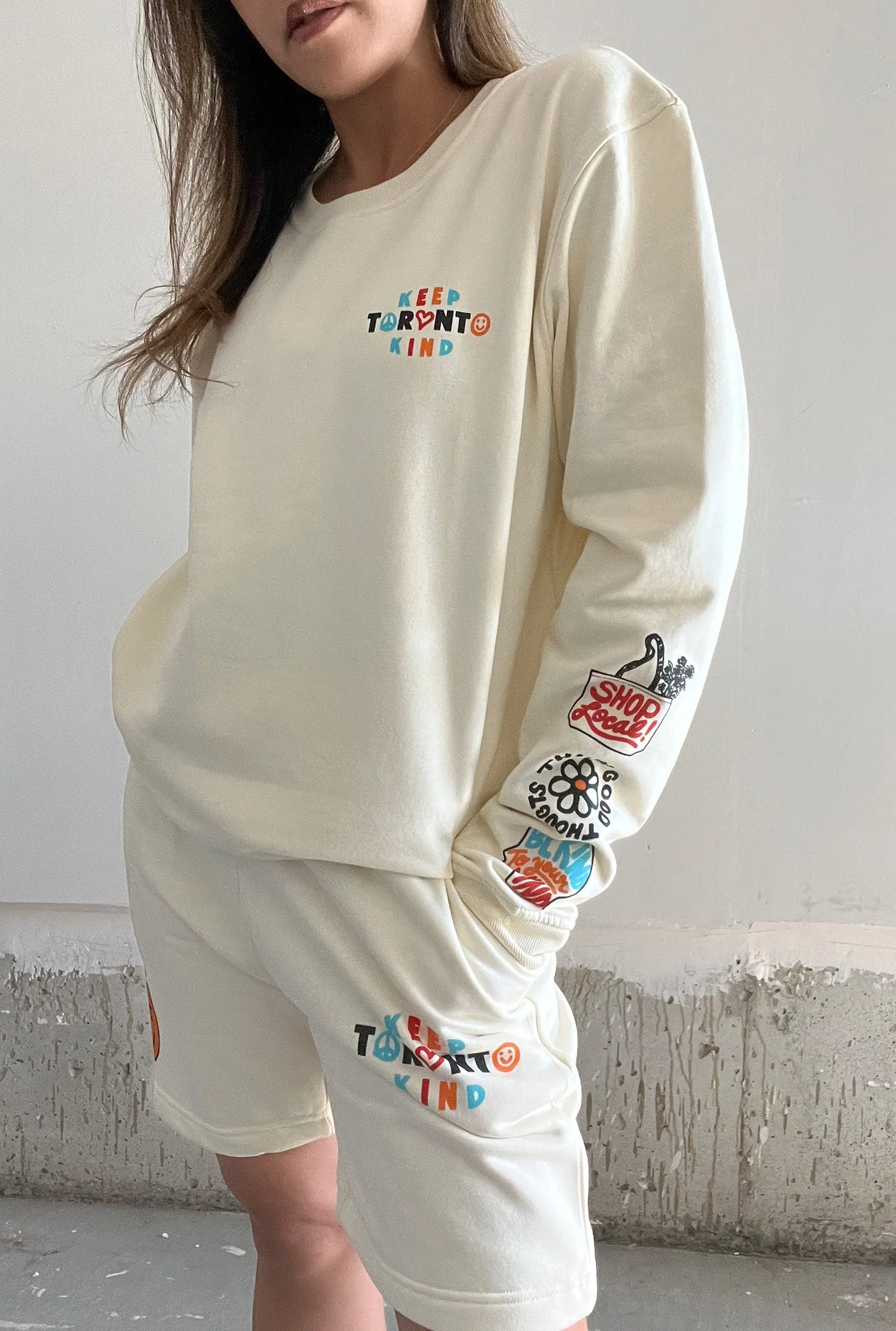 Keep Toronto Kind Crewneck - Ivory sold by Peace-Collective product image thumbnail 2