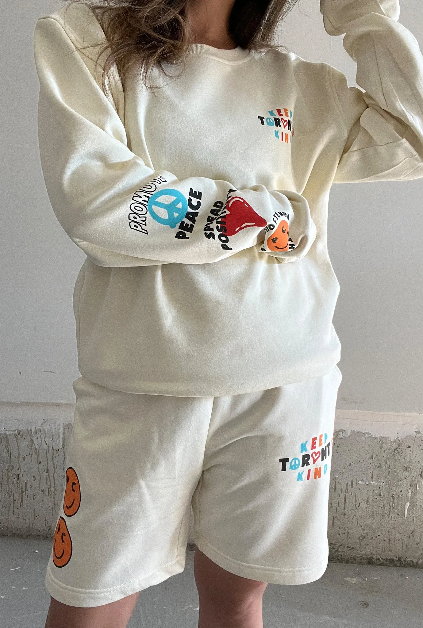 Keep Toronto Kind Crewneck - Ivory sold by Peace-Collective product image thumbnail 3
