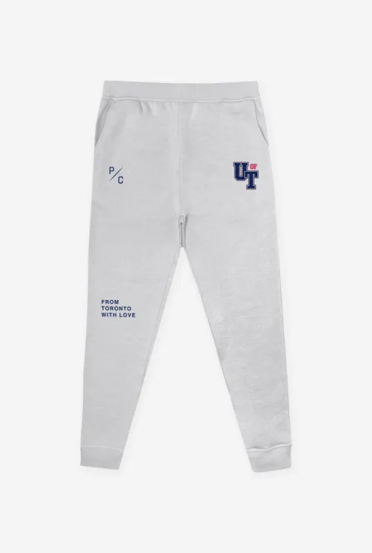 From Toronto with Love U of T Joggers - Grey sold by Peace-Collective