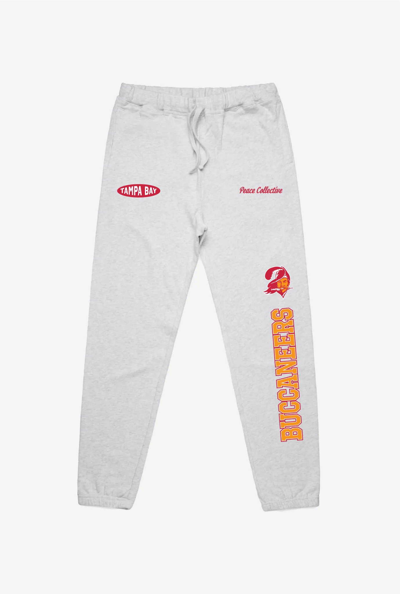 Tampa Bay Buccaneers Washed Graphic Joggers - Ash sold by Peace-Collective