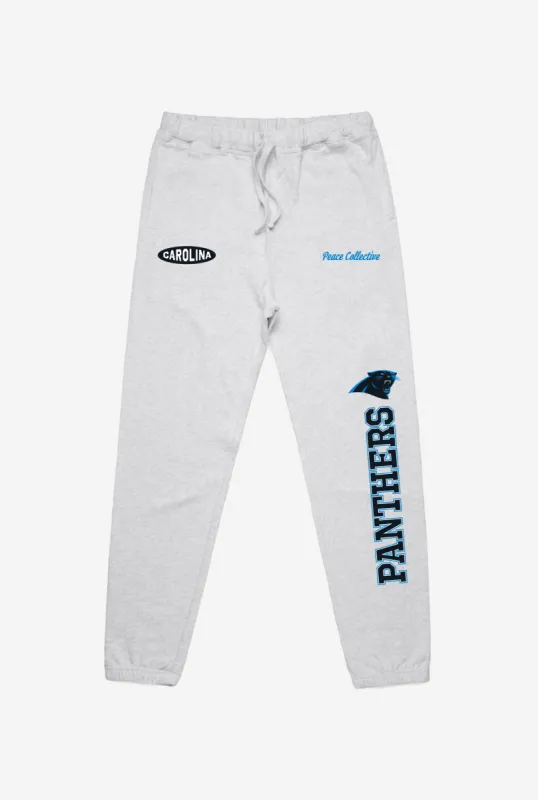 Carolina Panthers Washed Graphic Joggers - Ash sold by Peace-Collective