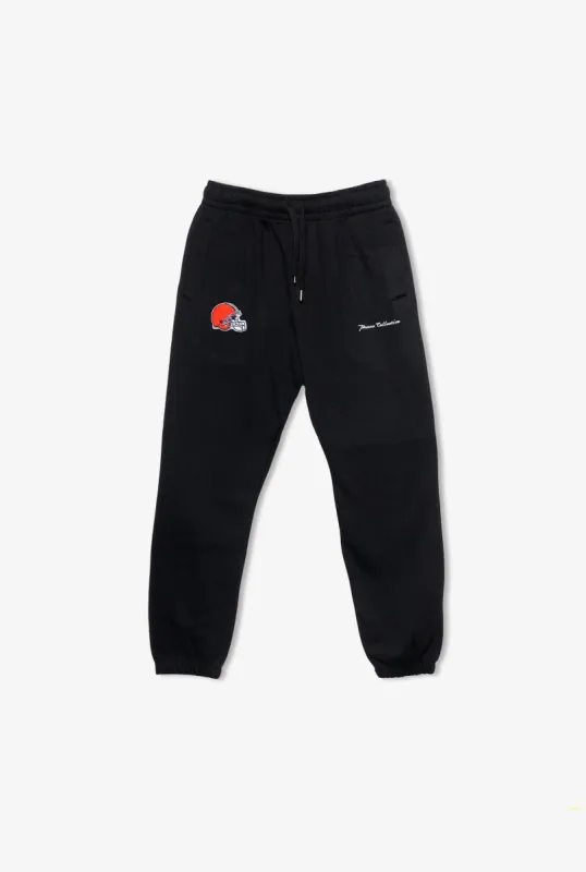 Cleveland Browns Logo Heavyweight Jogger - Black sold by Peace-Collective
