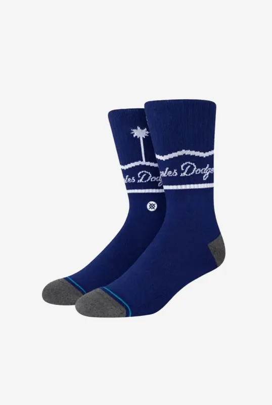 Los Angeles Dodgers Sisters Casual Socks - Blue made by Peace-Collective