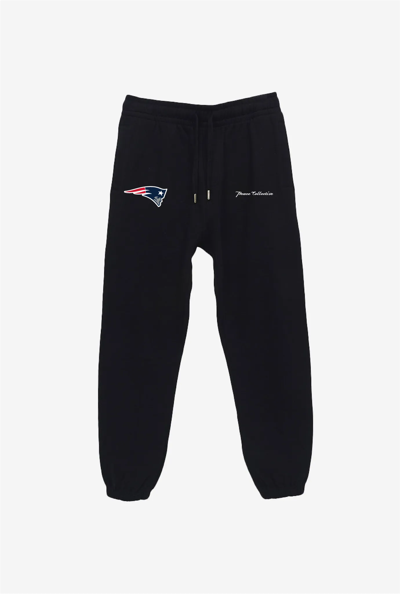 New England Patriots Logo Heavyweight Jogger - Black sold by Peace-Collective