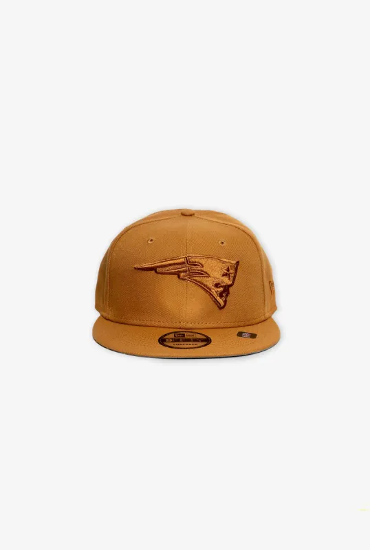 New England Patriots 9FIFTY Color Pack Snapback - Tan sold by Peace-Collective