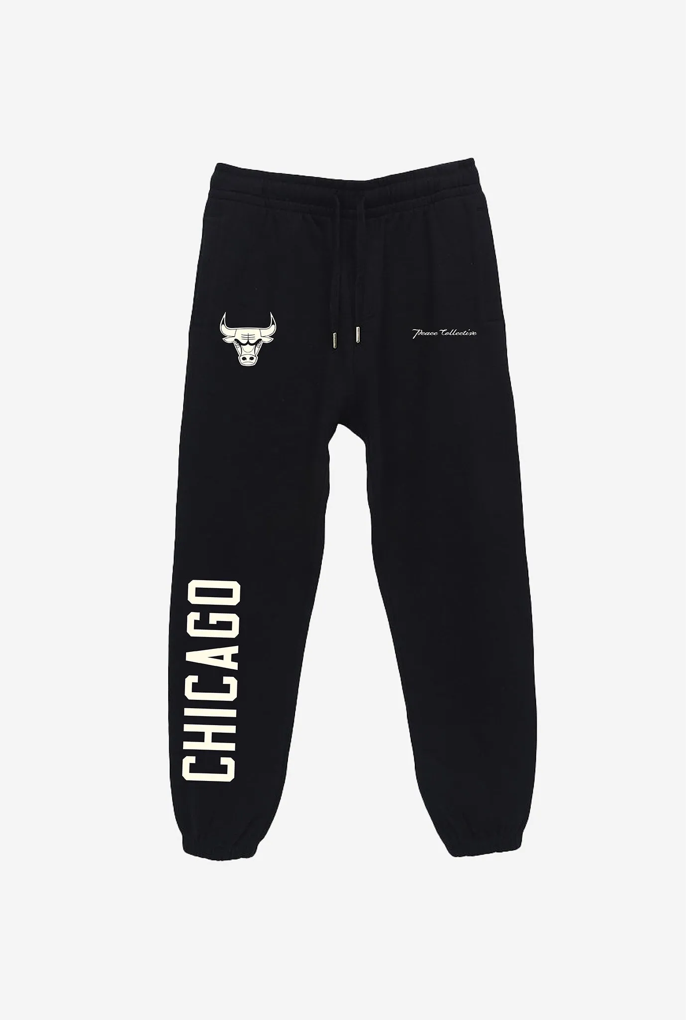 Chicago Bulls Heavyweight Jogger - Black sold by Peace-Collective