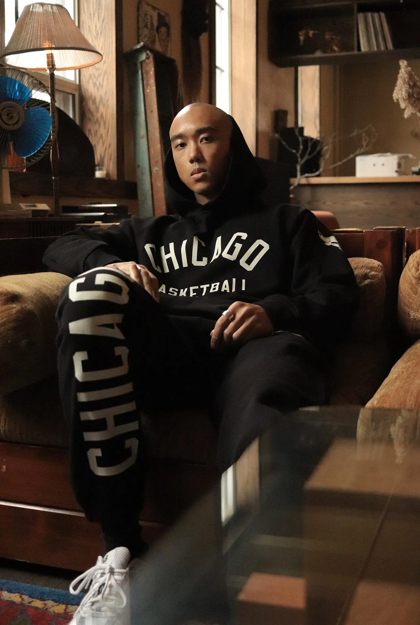 Chicago Bulls Heavyweight Jogger - Black sold by Peace-Collective product image thumbnail 3