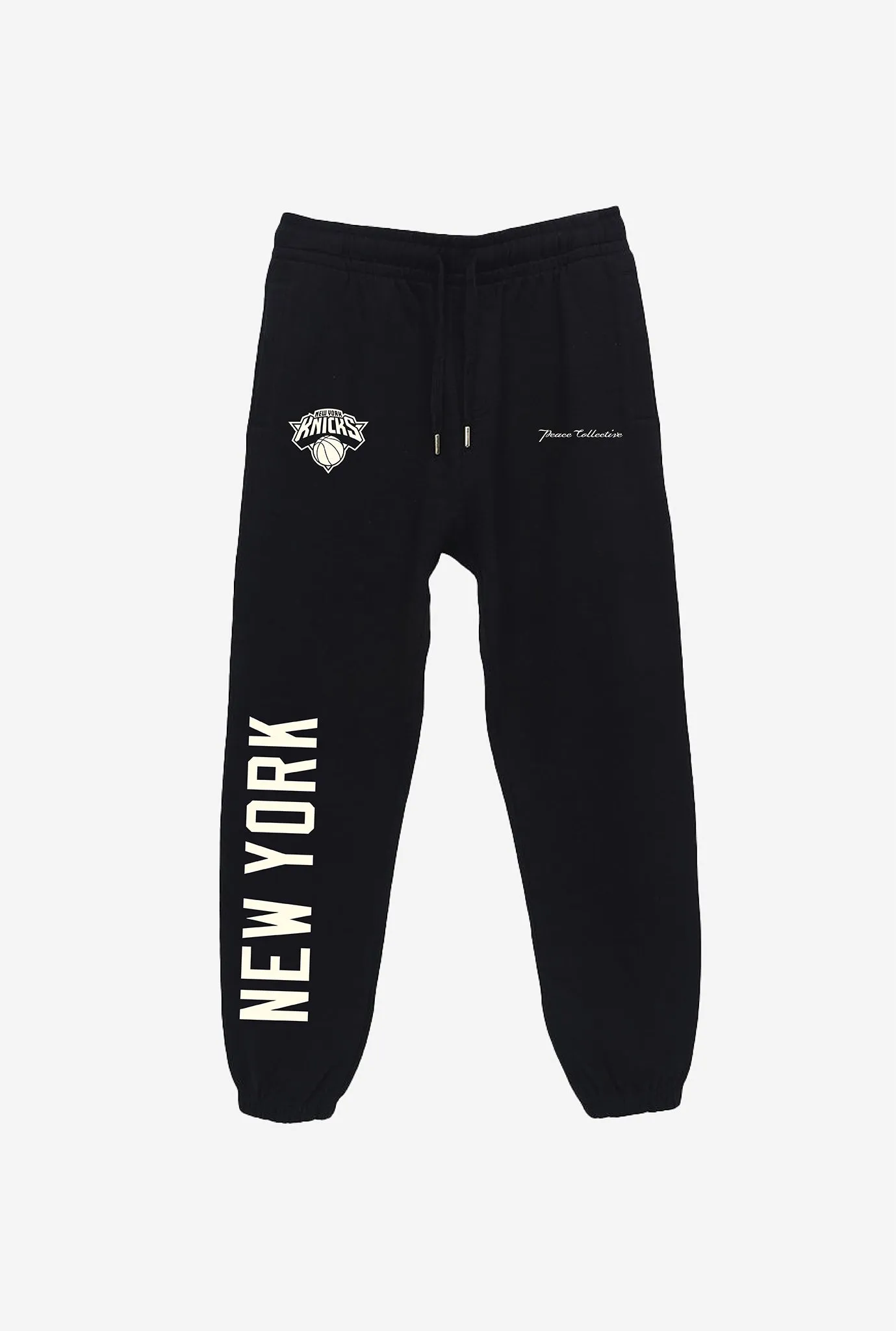 New York Knicks Heavyweight Jogger - Black sold by Peace-Collective