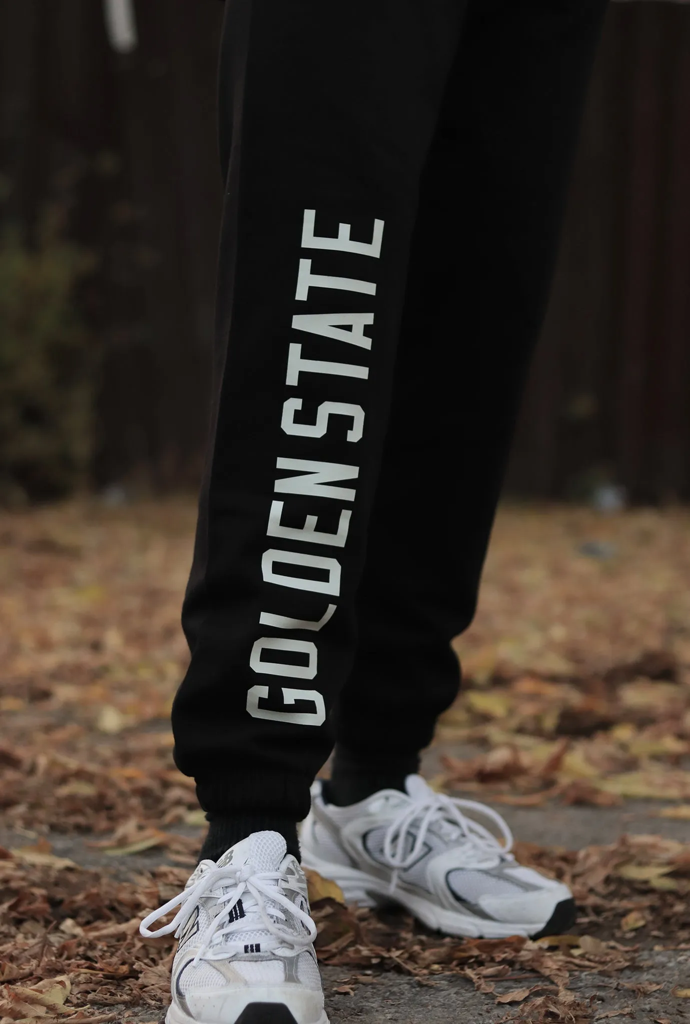 Golden State Warriors Heavyweight Jogger - Black sold by Peace-Collective product image thumbnail 3