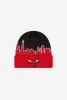 NBA Tip Off 22 Chicago Bulls Knit Beanie - Black/Red sold by Peace-Collective
