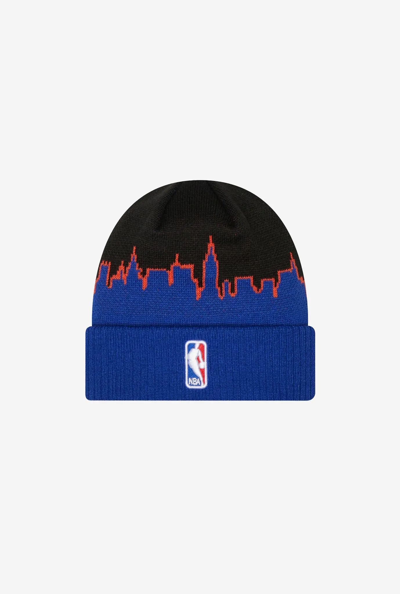 NBA Tip Off 22 New York Knicks Knit Beanie - Black/Blue sold by Peace-Collective product image thumbnail 2