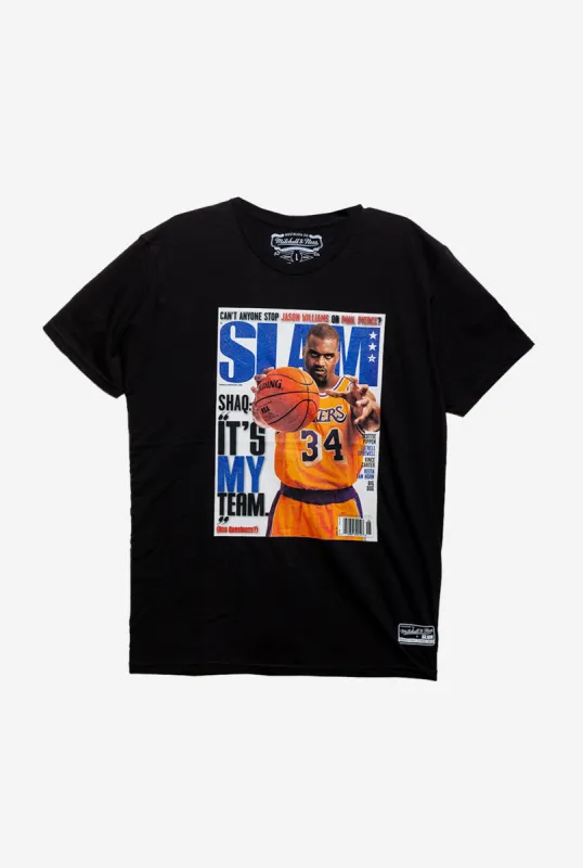 SLAM Cover Shaquille O'Neal T-Shirt - Black sold by Peace-Collective