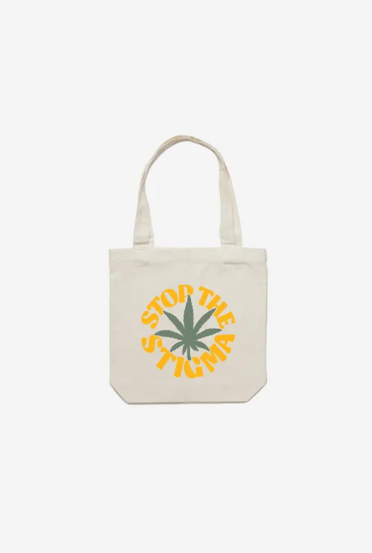 Stop the Stigma Tote - Natural sold by Peace-Collective