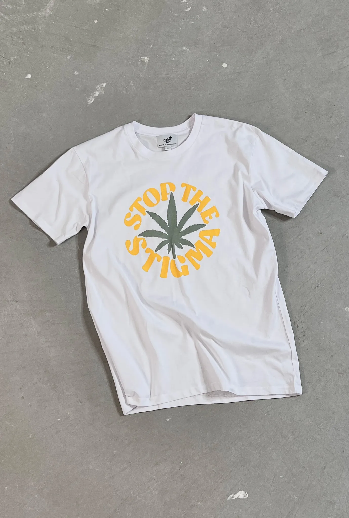 Stop the Stigma Premium T-Shirt - White sold by Peace-Collective product image thumbnail 2