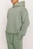 Peace Heavyweight Hoodie - Oil Green sold by Peace-Collective
