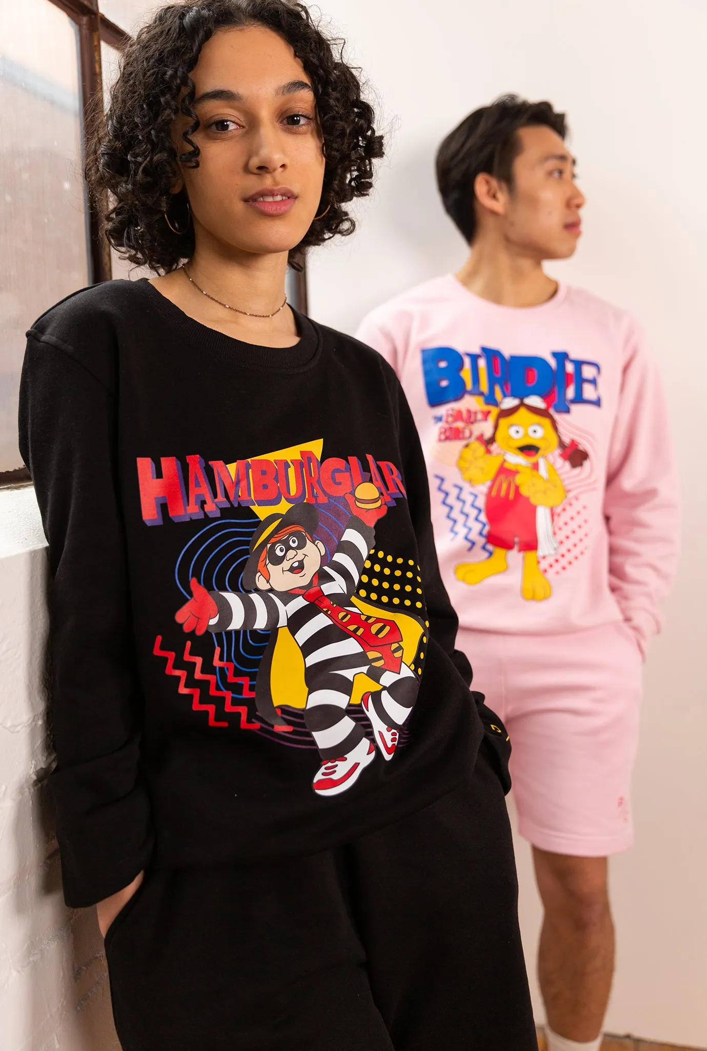 Vintage Hamburglar Crewneck - Black sold by Peace-Collective product image thumbnail 4