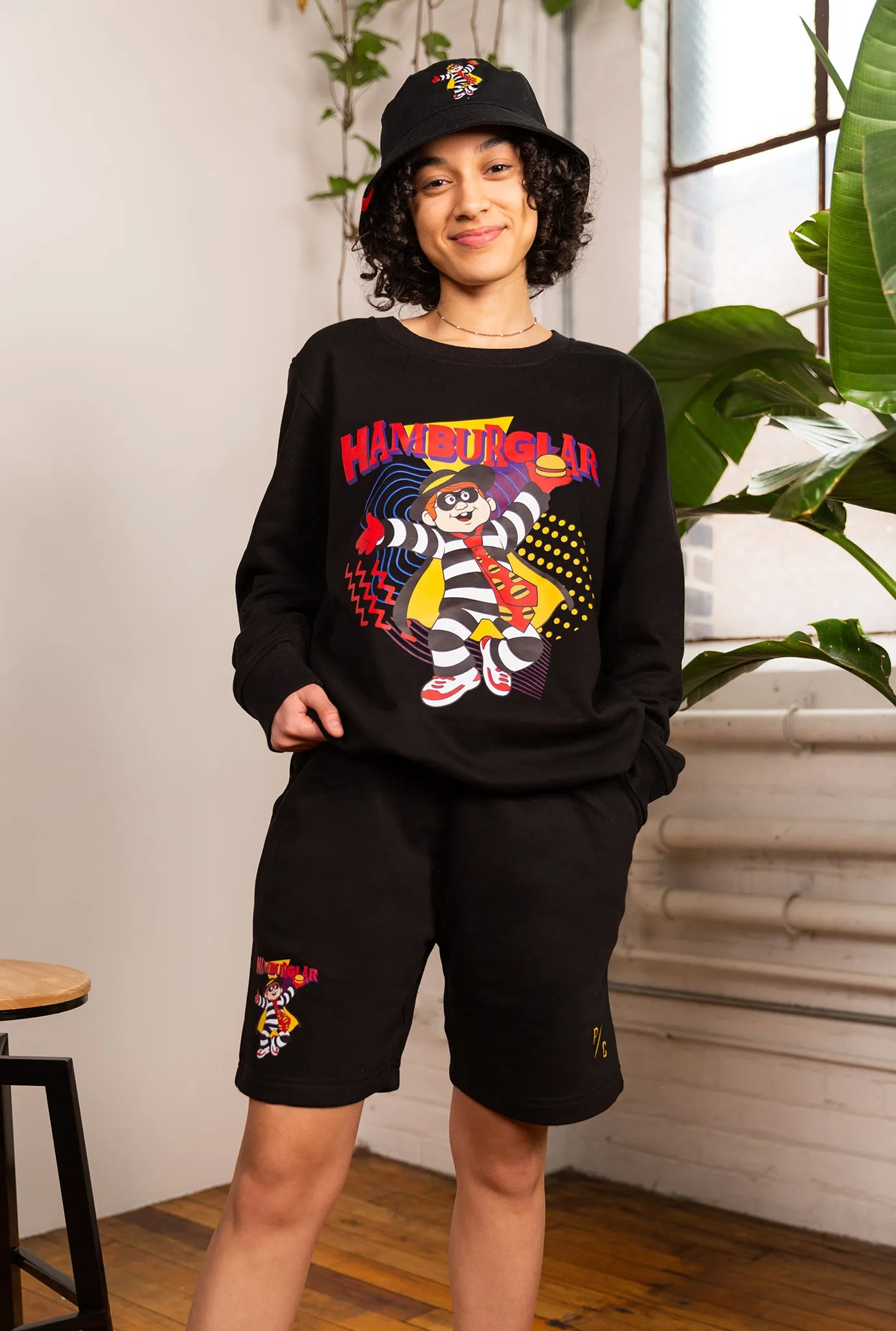 Vintage Hamburglar Crewneck - Black sold by Peace-Collective product image thumbnail 3