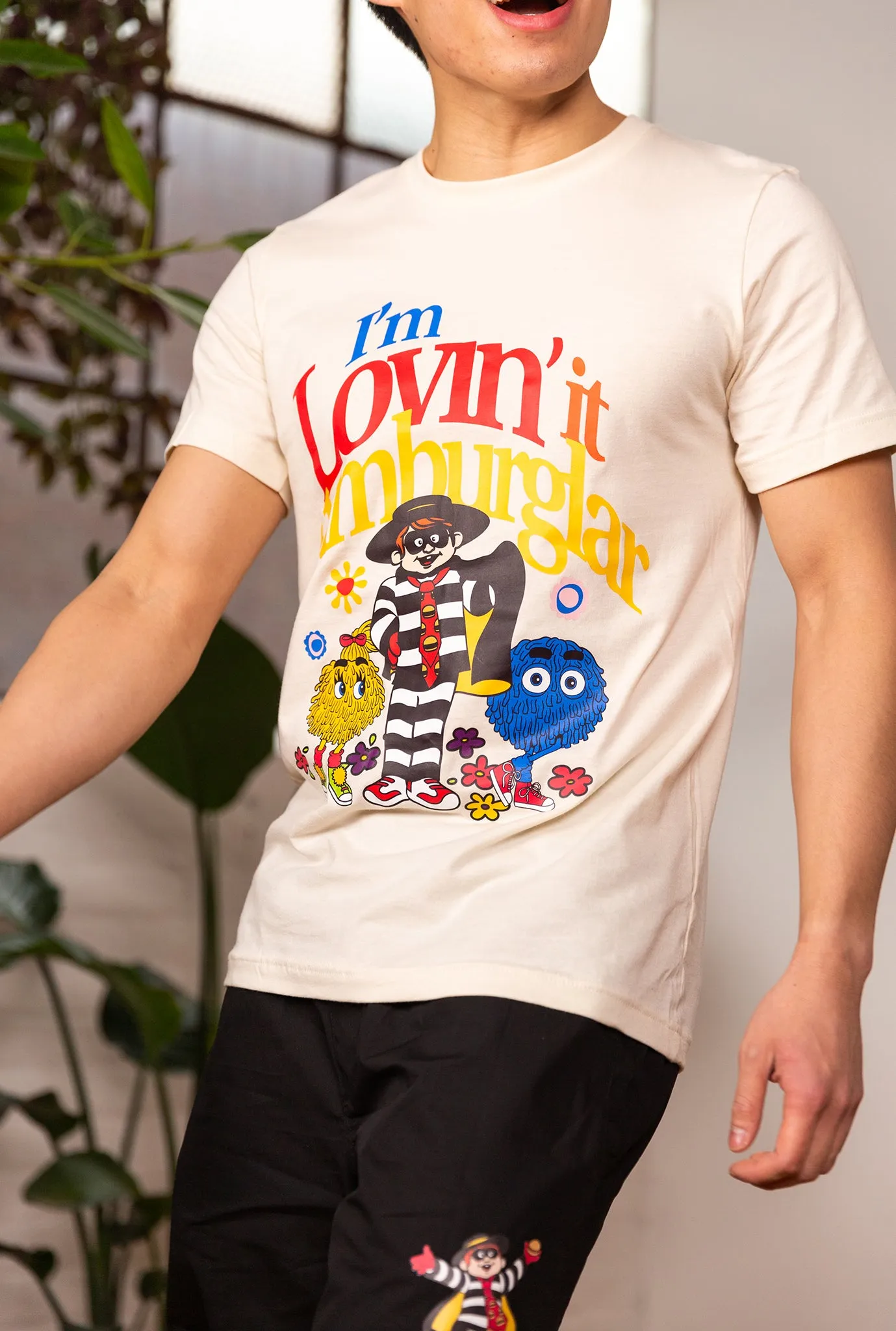 Hamburglar Board Shorts - Black sold by Peace-Collective product image thumbnail 4