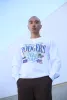 Los Angeles Dodgers Throwback Crewneck - White sold by Peace-Collective