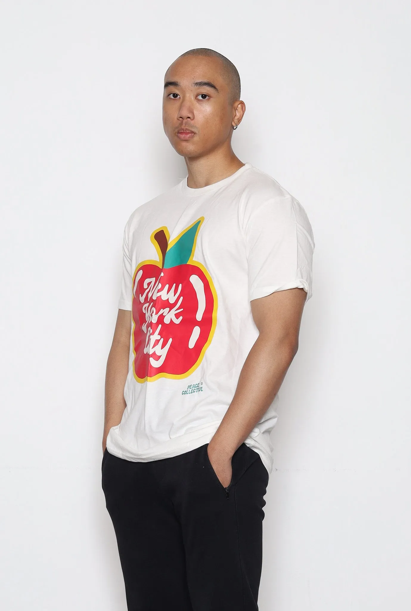 New York City T-Shirt - Ivory sold by Peace-Collective product image thumbnail 3