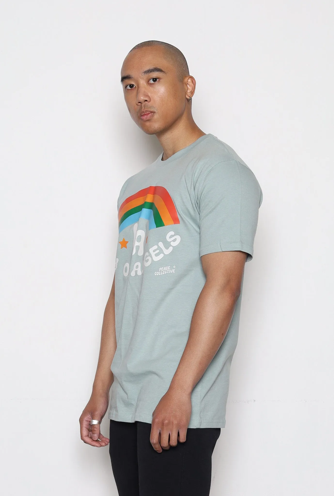 City of Angels T-Shirt - Blue sold by Peace-Collective product image thumbnail 3