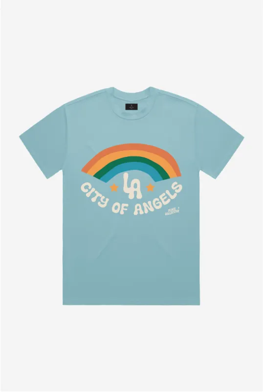 City of Angels T-Shirt - Blue sold by Peace-Collective