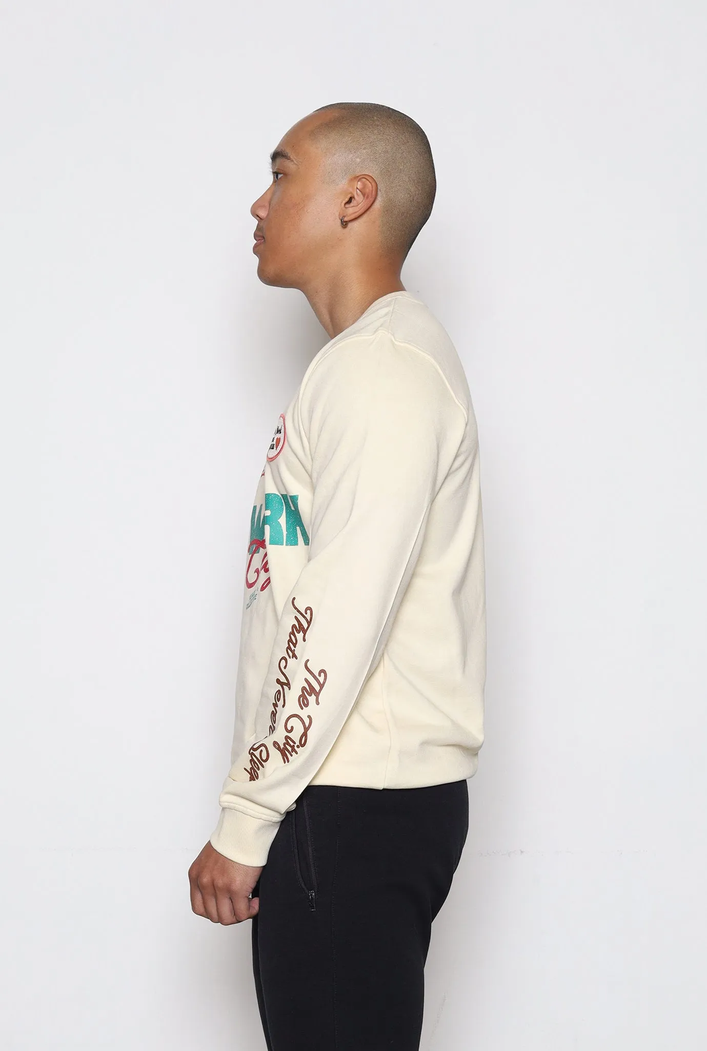 New York City Patch Crewneck - Ivory sold by Peace-Collective product image thumbnail 4