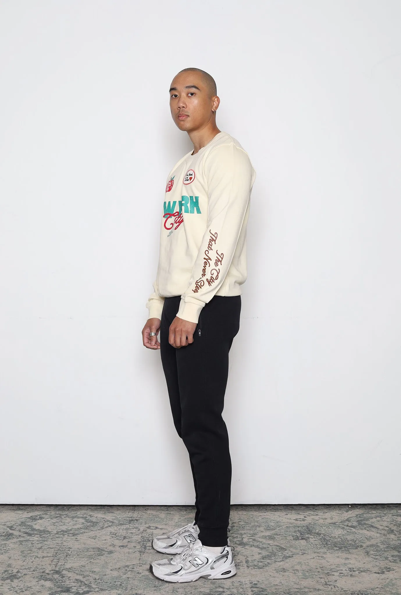 New York City Patch Crewneck - Ivory sold by Peace-Collective product image thumbnail 5