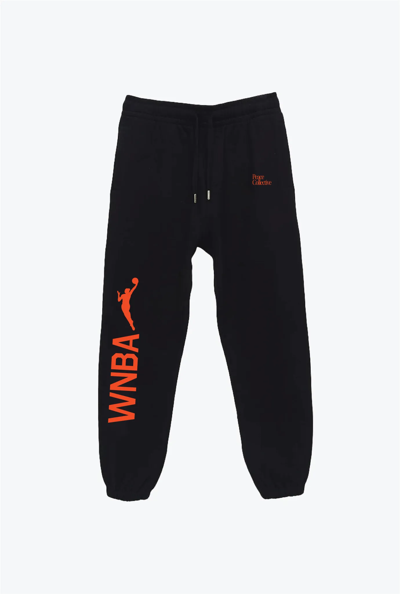 WNBA Heavyweight Jogger - Black sold by Peace-Collective