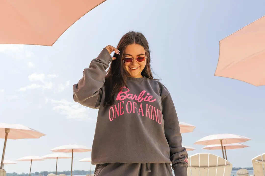 Barbie One Of A Kind Pigment Dye Crewneck - Black sold by Peace-Collective product image thumbnail 2