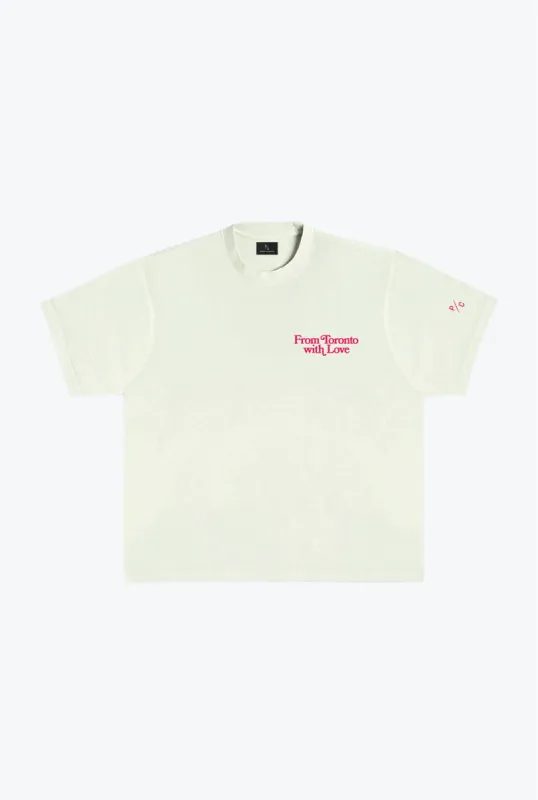 From Toronto with Love Heavyweight T Shirt - Pistachio sold by Peace-Collective