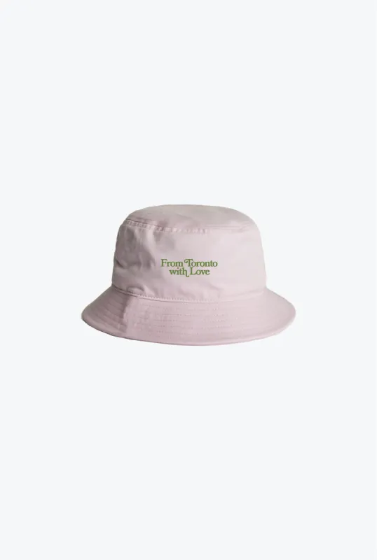 From Toronto with Love Bucket Hat - Lilac sold by Peace-Collective