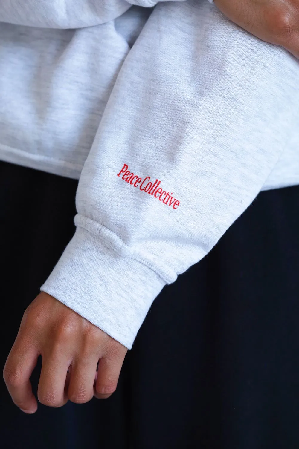 Where Did Our Imagination Go? Crewneck - Ash sold by Peace-Collective product image thumbnail 4