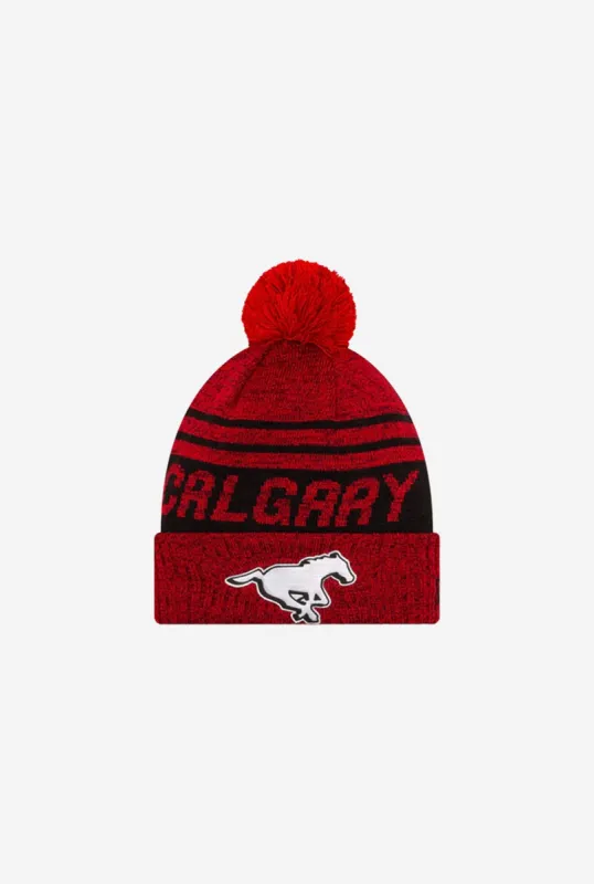Calgary Stampeders OTC Knit Toque made by New Era