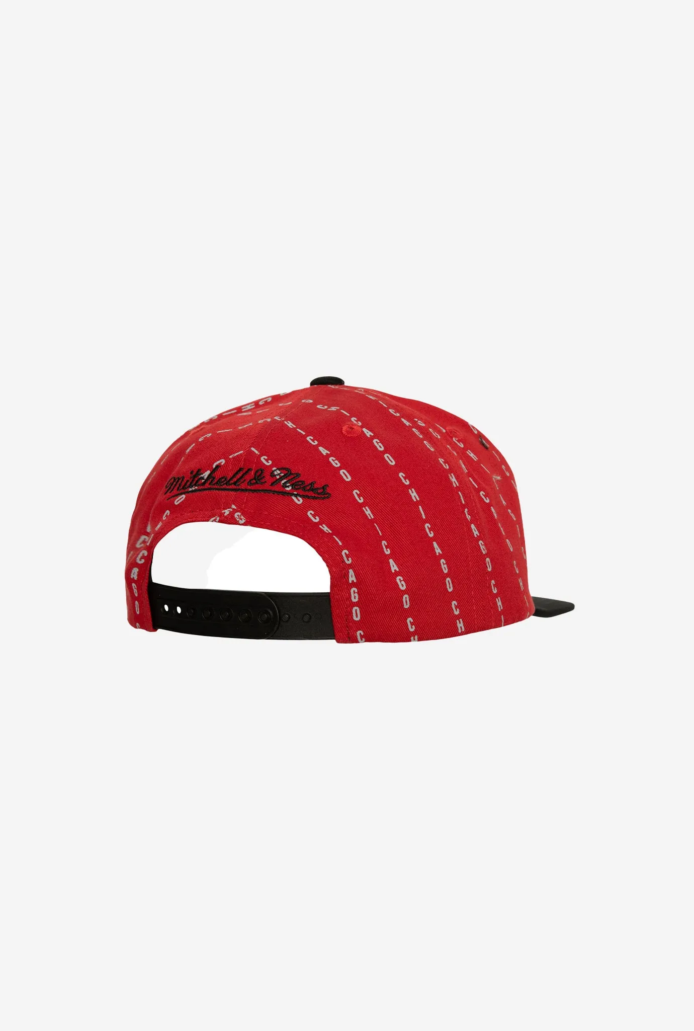 Chicago Bulls City Pinstripe Deadstock Snapback - Red sold by Peace-Collective product image thumbnail 2