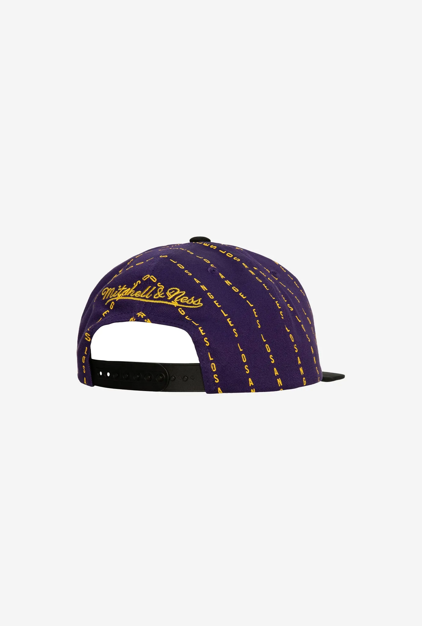 Los Angeles Lakers City Pinstripe Deadstock Snapback - Purple sold by Peace-Collective product image thumbnail 2