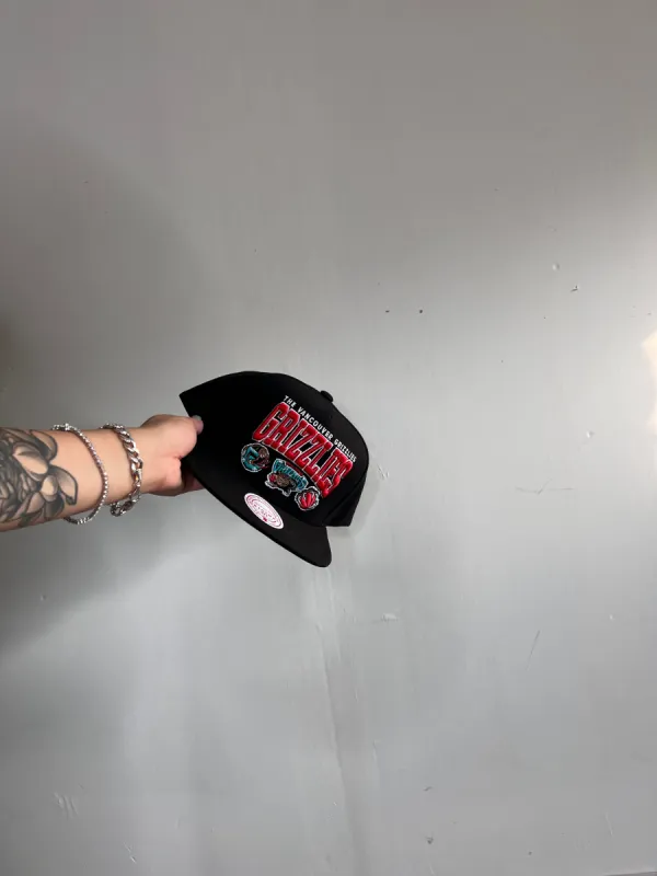 Vancouver Grizzlies Champ Stack Snapback - Black sold by Peace-Collective