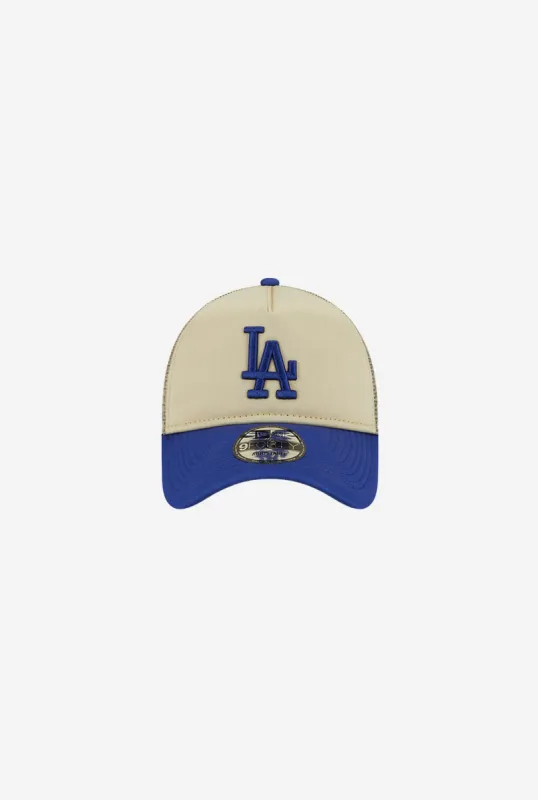 Los Angeles Dodgers 9FORTY A-Frame OTC Trucker sold by Peace-Collective
