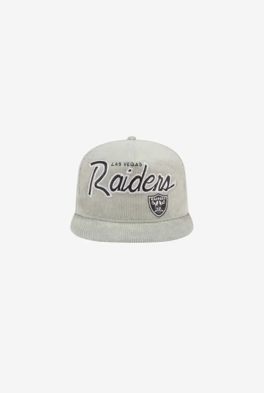 Las Vegas Raiders Golfer Corduroy E3 XGY 9FIFTY sold by Peace-Collective