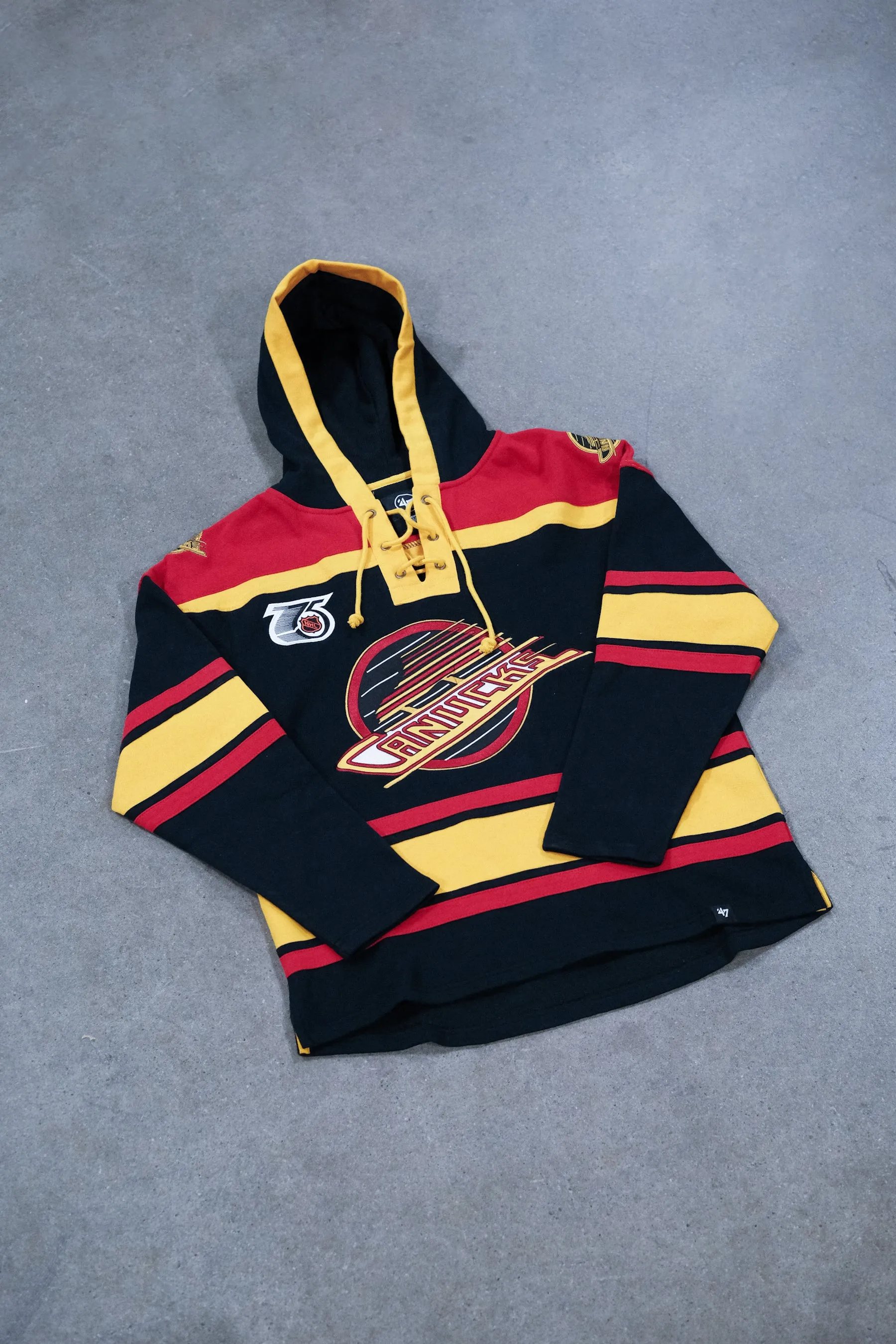 Vancouver Canucks Retro Freeze '47 Lacer Hoodie sold by Peace-Collective product image thumbnail 3