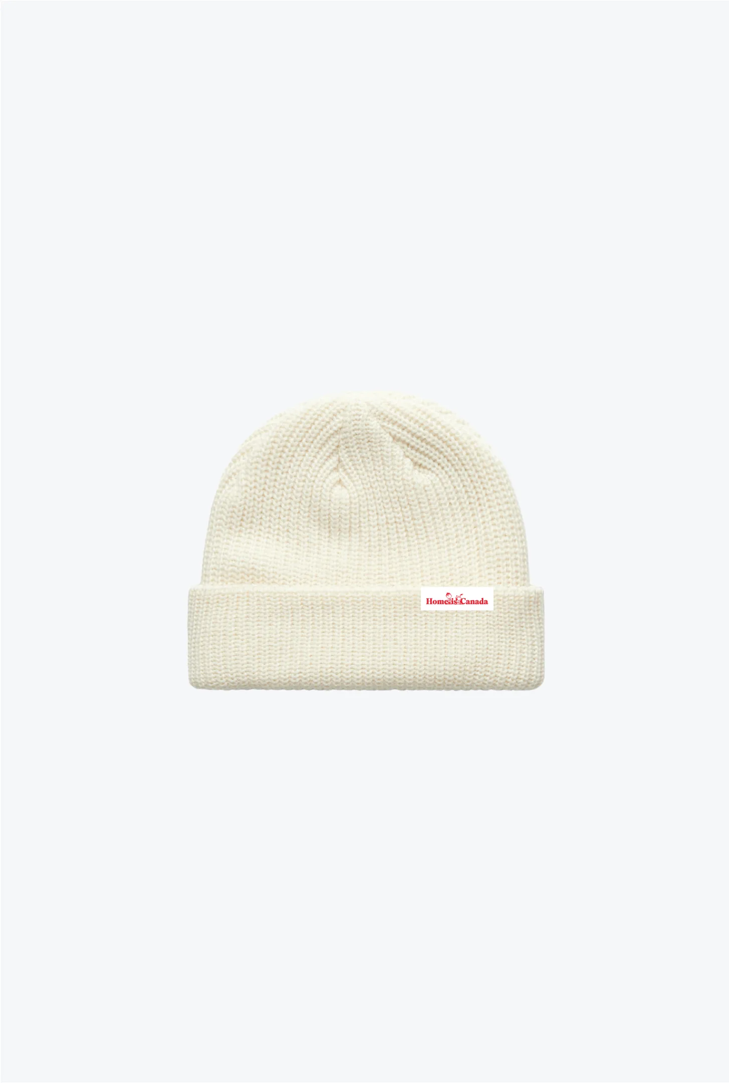 P/C x Peanuts Home is Canada Fisherman Beanie - Ivory sold by Peace-Collective