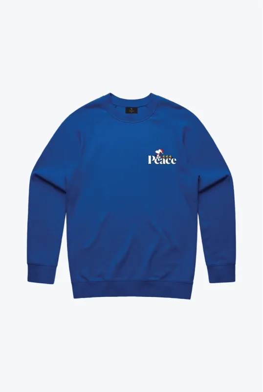 P/C x Peanuts Peace Crewneck - Royal sold by Peace-Collective