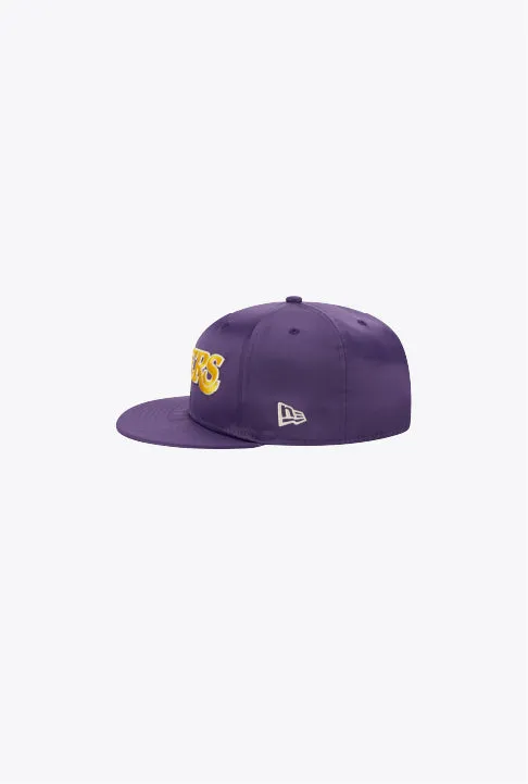Los Angeles Lakers Satin Script Snapback sold by Peace-Collective product image thumbnail 5